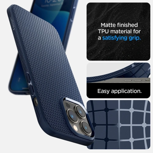 Kup Etui Spigen Liquid Air Apple iPhone 14 Pro Tengerészkék - SPN2351 - {ean13} - Sklep Home Screen
