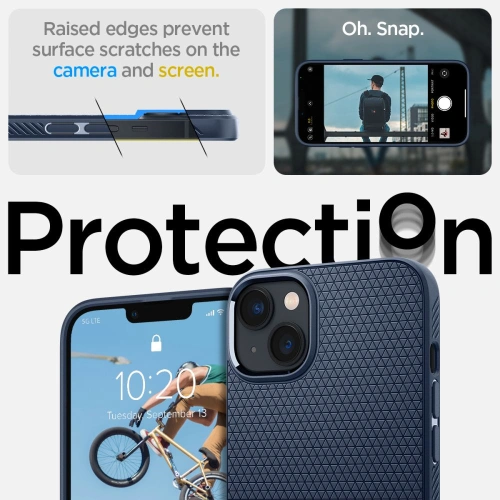 Buy Spigen Liquid Air Apple iPhone 14 Navy Blue - SPN2353 - {ean13} - Home Screen Store Europe