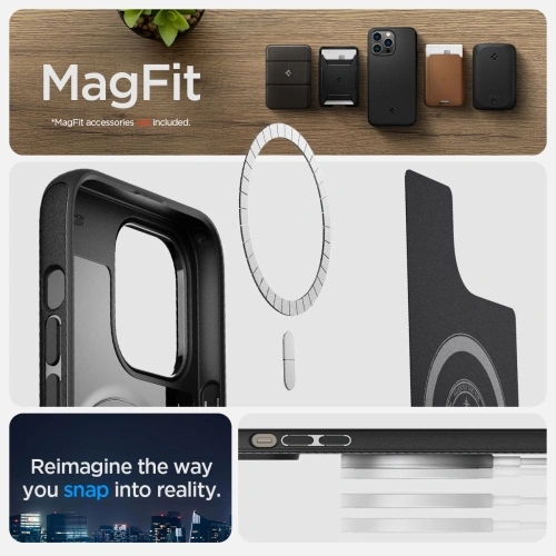 Kup Case Spigen Mag Armor Apple iPhone 14 Pro Max Matt Schwarz - SPN2360 - {ean13} - Sklep Home Screen