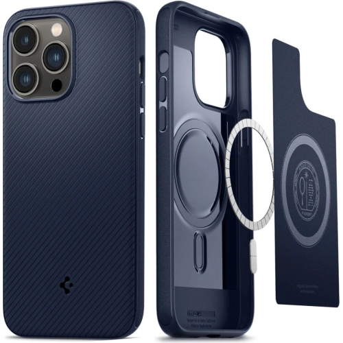 Buy Spigen Mag Armor Apple iPhone 14 Pro Max Navy Blue - SPN2361 - {ean13} - Home Screen Store Europe