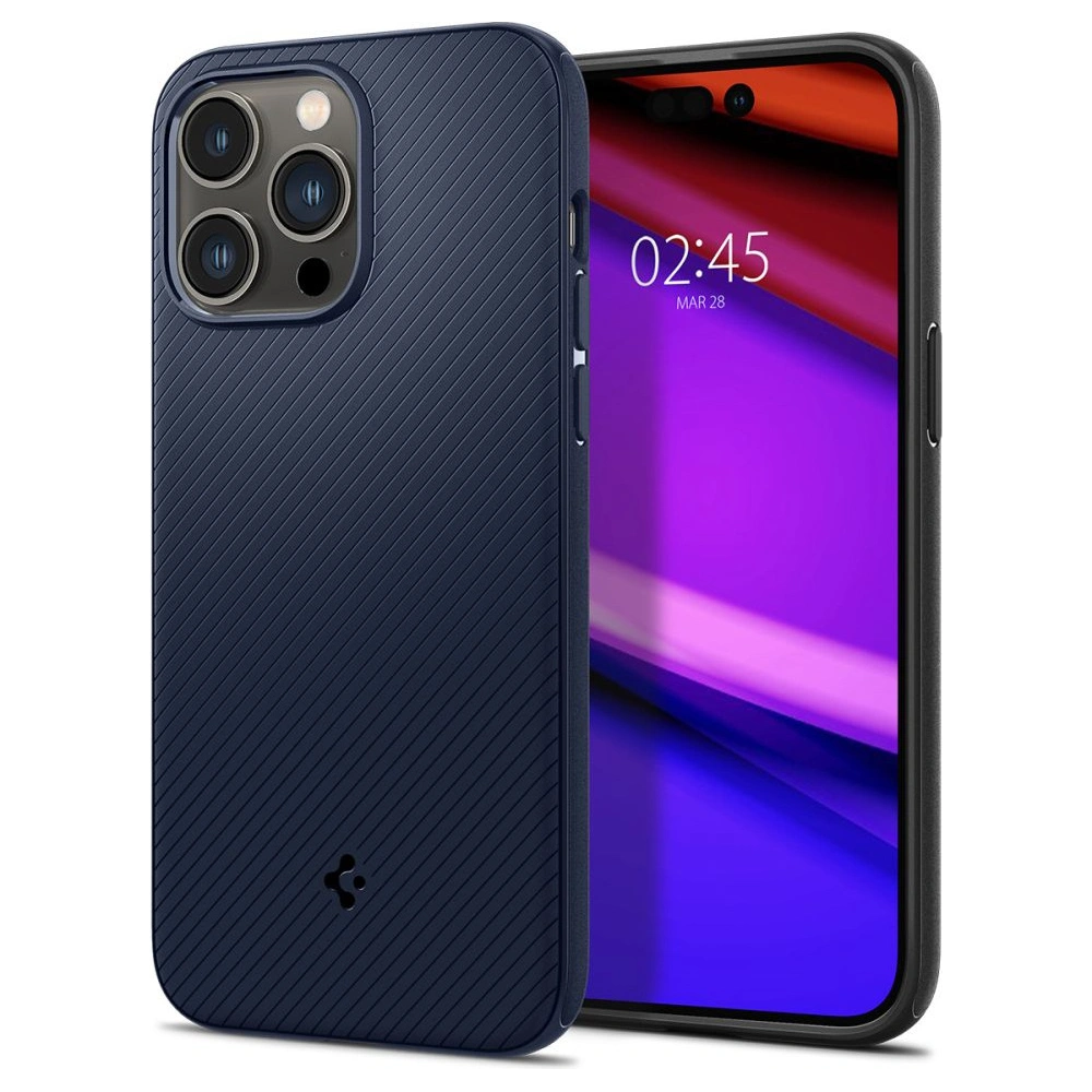 Etui Spigen Mag Armor Apple iPhone 14 Pro Max Navy Blue