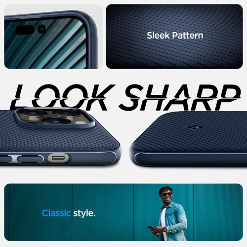 Buy Spigen Mag Armor Apple iPhone 14 Pro Max Navy Blue - SPN2361 - {ean13} - Home Screen Store Europe