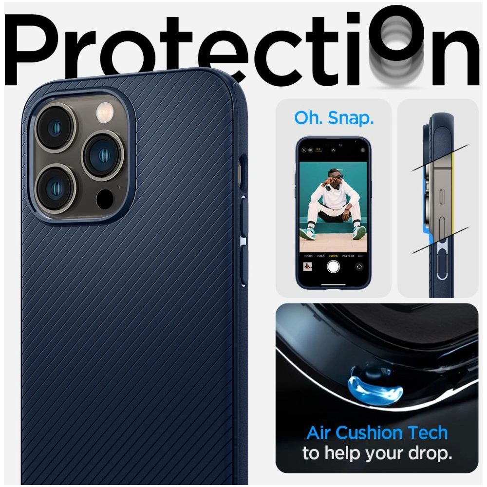 Etui Spigen Mag Armor Apple iPhone 14 Pro Max Navy Blue