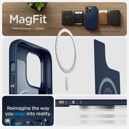 Buy Spigen Mag Armor Apple iPhone 14 Pro Max Navy Blue - SPN2361 - {ean13} - Home Screen Store Europe