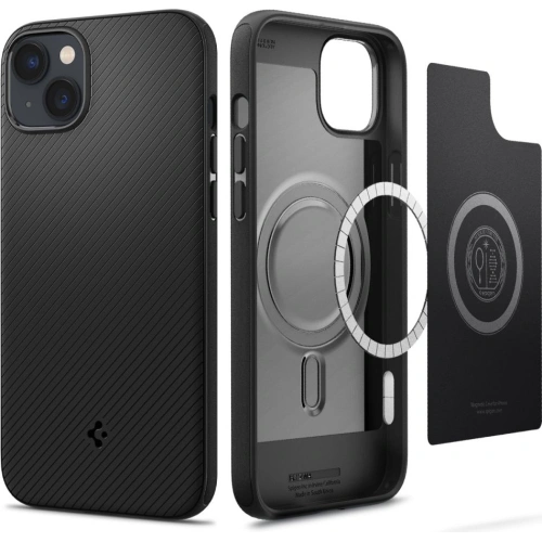Kup Case Spigen Mag Armor Apple iPhone 14 Plus / 15 Plus Matte Schwarz - SPN2362 - {ean13} - Sklep Home Screen