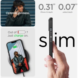 Etui Spigen Mag Armor Apple iPhone 14 Plus / 15 Plus Matte Black