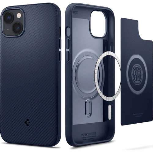 Buy Spigen Mag Armor Apple iPhone 14 Plus / 15 Plus Navy Blue - SPN2363 - {ean13} - Home Screen Store Europe