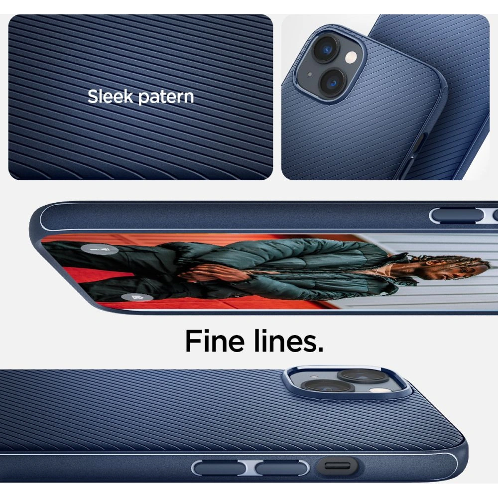 Etui Spigen Mag Armor Apple iPhone 14 Plus / 15 Plus Navy Blue