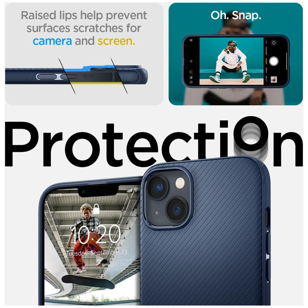 Etui Spigen Mag Armor Apple iPhone 14 Plus / 15 Plus Navy Blue