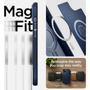 Etui Spigen Mag Armor Apple iPhone 14 Plus / 15 Plus Navy Blue