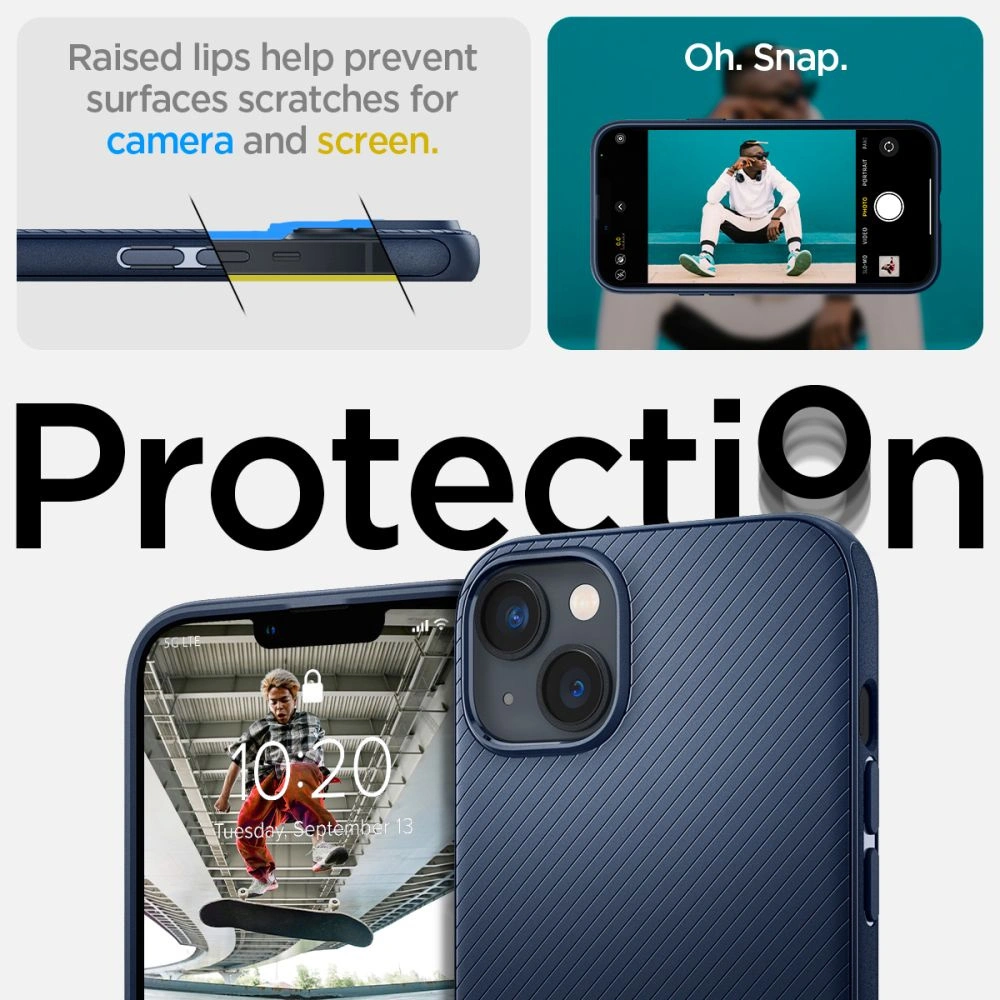 Etui Spigen Mag Armor Apple iPhone 14 Navy Blue