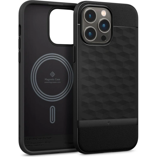 Kup Case Caseology Parallax Mag MagSafe Apple iPhone 14 Pro Max Matt Schwarz - CSL066 - {ean13} - Sklep Home Screen