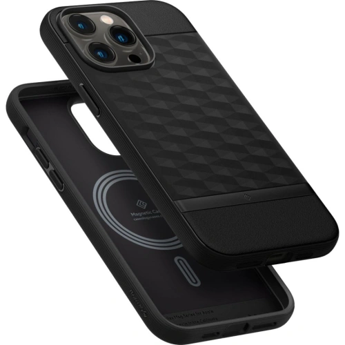 Kup Case Caseology Parallax Mag MagSafe Apple iPhone 14 Pro Max Matt Schwarz - CSL066 - {ean13} - Sklep Home Screen