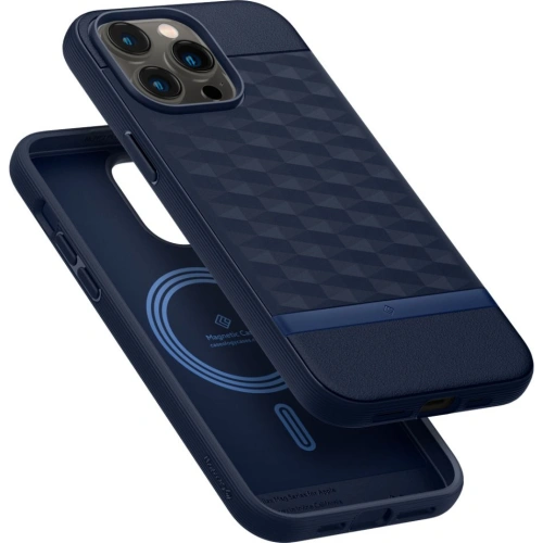 Kup Etui Caseology Parallax Mag MagSafe Apple iPhone 14 Pro Max Albastru Midnight - CSL067 - {ean13} - Sklep Home Screen