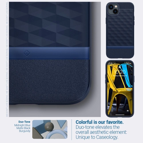 Kup Etui Caseology Parallax Mag MagSafe Apple iPhone 14 Plus / 15 Plus Midnight Blue - CSL069 - {ean13} - Sklep Home Screen