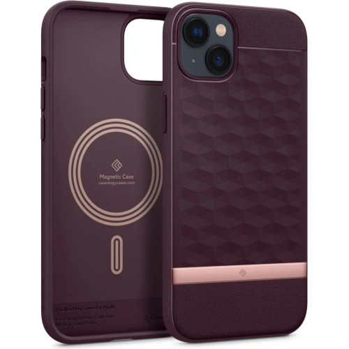 Kup Case Caseology Parallax Mag MagSafe Apple iPhone 14 Plus / 15 Plus Burgunderrot - CSL070 - {ean13} - Sklep Home Screen