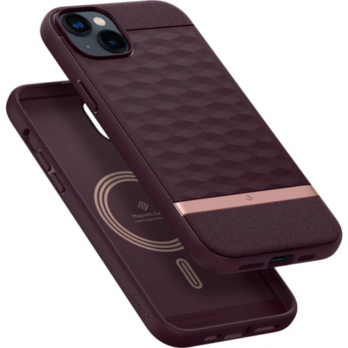 Kup Etui Caseology Parallax Mag MagSafe Apple iPhone 14 Plus / 15 Plus Burgundy - CSL070 - {ean13} - Sklep Home Screen