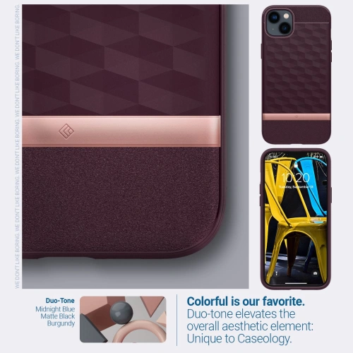 Kup Etui Caseology Parallax Mag MagSafe Apple iPhone 14 Plus / 15 Plus Burgundy - CSL070 - {ean13} - Sklep Home Screen