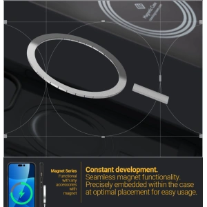 Kup Etui Caseology Parallax Mag MagSafe Apple iPhone 14 Pro Matte Black - CSL071 - {ean13} - Sklep Home Screen