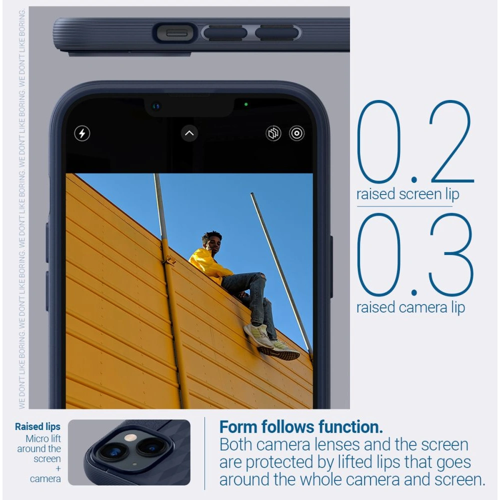 Etui Caseology Parallax Mag MagSafe Apple iPhone 14 Midnight Blue