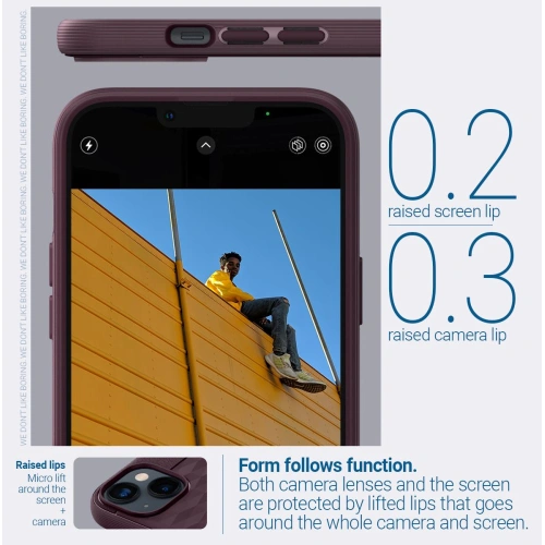 Buy Caseology Parallax Mag MagSafe Apple iPhone 14 Burgundy - CSL076 - {ean13} - Home Screen Store Europe