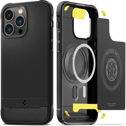 Kup Etui Spigen Rugged Armor Mag MagSafe Apple iPhone 14 Pro Max Matt Fekete - SPN2379 - {ean13} - Sklep Home Screen