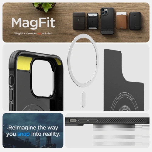 Kup Etui Spigen Rugged Armor Mag MagSafe Apple iPhone 14 Pro Max Matt Fekete - SPN2379 - {ean13} - Sklep Home Screen