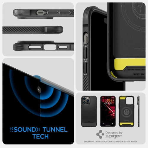 Kup Etui Spigen Rugged Armor Mag MagSafe Apple iPhone 14 Pro Max Matt Fekete - SPN2379 - {ean13} - Sklep Home Screen