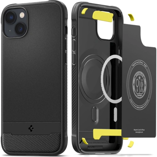 Kup Etui Spigen Rugged Armor Mag MagSafe Apple iPhone 14 Plus / 15 Plus Matná Černá - SPN2380 - {ean13} - Sklep Home Screen