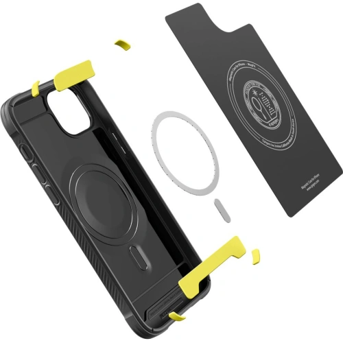 Kup Etui Spigen Rugged Armor Mag MagSafe Apple iPhone 14 Plus / 15 Plus Matná Černá - SPN2380 - {ean13} - Sklep Home Screen