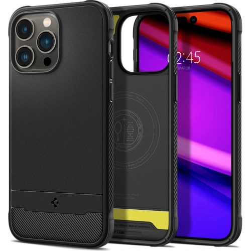 Kup Case Spigen Rugged Armor Mag MagSafe Apple iPhone 14 Pro Mattschwarz - SPN2381 - {ean13} - Sklep Home Screen