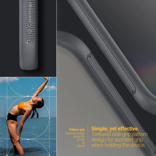 Kup Case Caseology Skyfall Apple iPhone 14 Pro Max Matt Schwarz - CSL077 - {ean13} - Sklep Home Screen