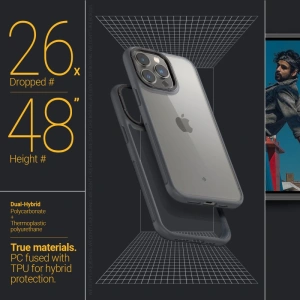 Kup Etui Caseology Skyfall Apple iPhone 14 Pro Max Matte Black - CSL077 - {ean13} - Sklep Home Screen