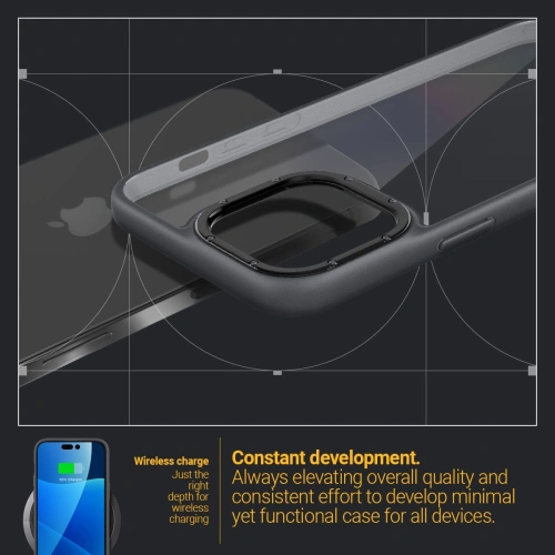 Kup Case Caseology Skyfall Apple iPhone 14 Pro Max Matt Schwarz - CSL077 - {ean13} - Sklep Home Screen