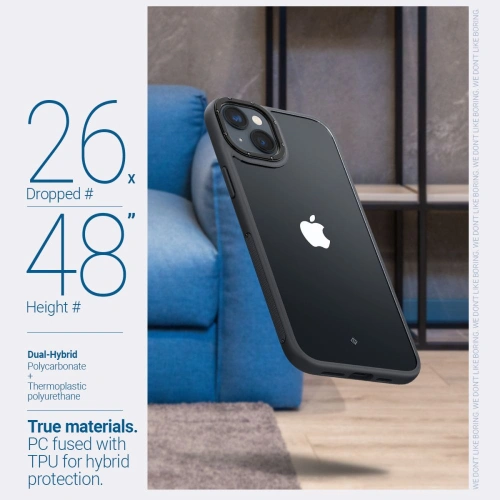 Kup Etui Caseology Skyfall Apple iPhone 14 Plus / 15 Plus matně černé - CSL078 - {ean13} - Sklep Home Screen