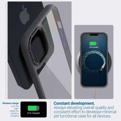 Kup Etui Caseology Skyfall Apple iPhone 14 Plus / 15 Plus matně černé - CSL078 - {ean13} - Sklep Home Screen