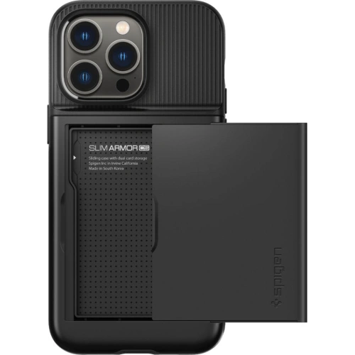 Kup Tok Spigen Slim Armor CS Apple iPhone 14 Pro Max Fekete - SPN2387 - {ean13} - Sklep Home Screen
