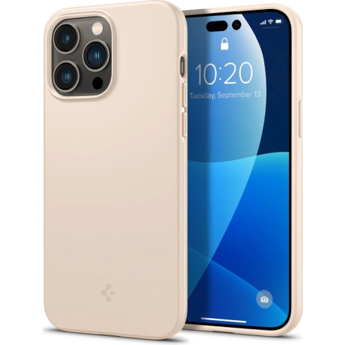 Kup Etui Spigen Thin Fit Apple iPhone 14 Pro Max Písečný béžový - SPN2394 - {ean13} - Sklep Home Screen