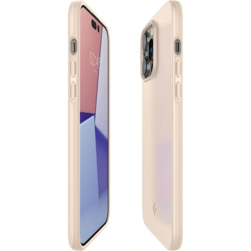 Kup Etui Spigen Thin Fit Apple iPhone 14 Pro Max Homok Bézs - SPN2394 - {ean13} - Sklep Home Screen