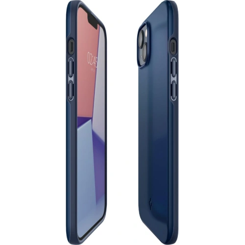 Kup Etui Spigen Thin Fit Apple iPhone 14 Plus / 15 Plus Navy Blue - SPN2397 - {ean13} - Sklep Home Screen