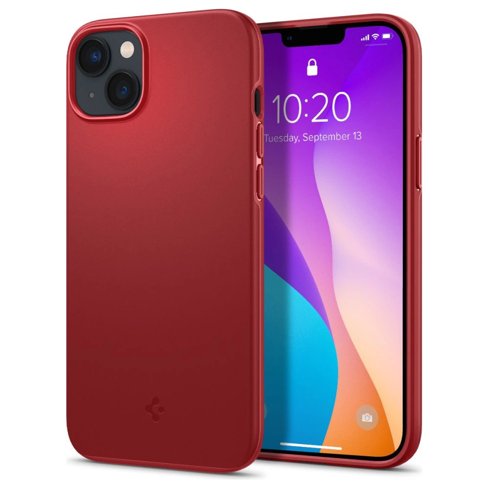 Etui Spigen Thin Fit Apple iPhone 14 Red
