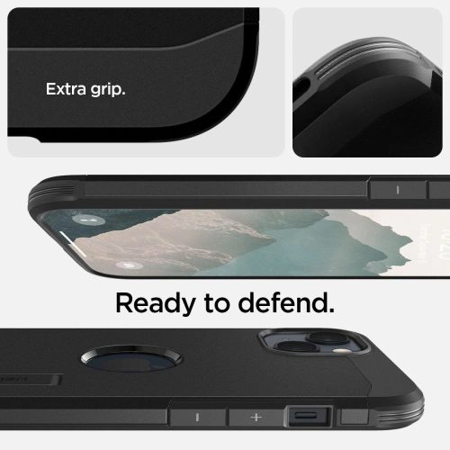 Kup Etui Spigen Tough Armor Mag MagSafe Apple iPhone 14 Plus / 15 Plus Black - SPN2406 - {ean13} - Sklep Home Screen