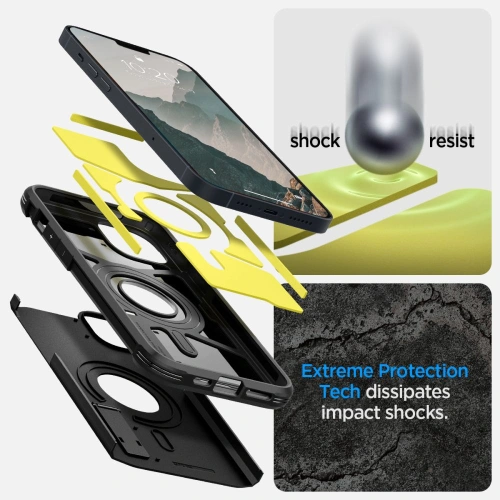 Kup Etui Spigen Tough Armor Mag MagSafe Apple iPhone 14 Plus / 15 Plus Black - SPN2406 - {ean13} - Sklep Home Screen