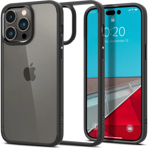 Kup Etui Spigen Ultra Hybrid Apple iPhone 14 Pro Max Matt Fekete - SPN2421BLK - {ean13} - Sklep Home Screen