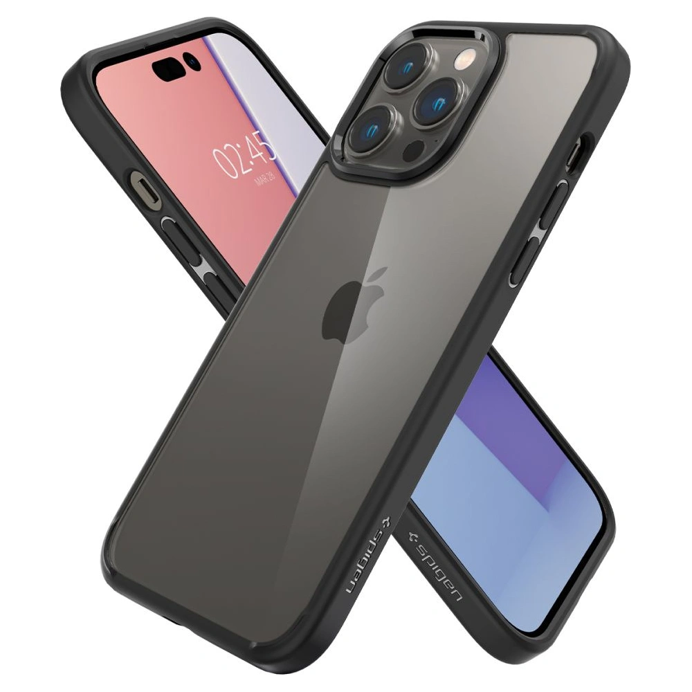 Etui Spigen Ultra Hybrid Apple iPhone 14 Pro Max Matte Black