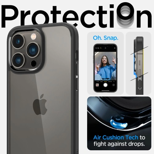Kup Etui Spigen Ultra Hybrid Apple iPhone 14 Pro Max Matt Fekete - SPN2421BLK - {ean13} - Sklep Home Screen