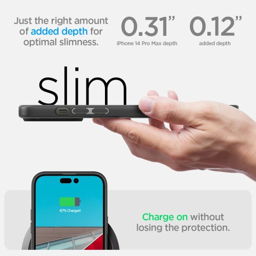 Kup Etui Spigen Ultra Hybrid Apple iPhone 14 Pro Max Matt Fekete - SPN2421BLK - {ean13} - Sklep Home Screen
