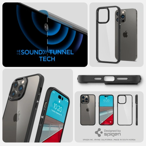 Kup Etui Spigen Ultra Hybrid Apple iPhone 14 Pro Max Matná černá - SPN2421BLK - {ean13} - Sklep Home Screen