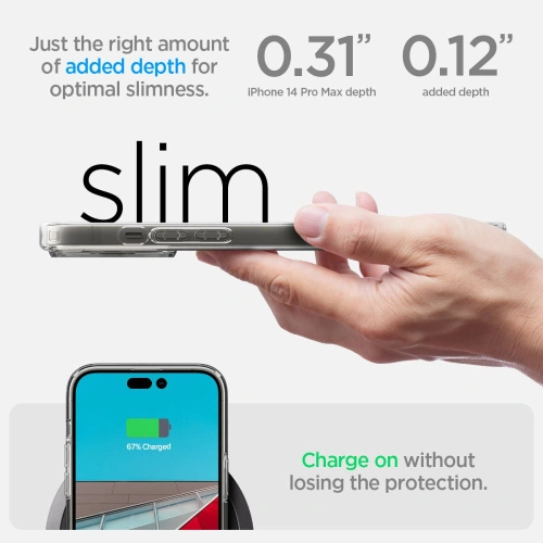 Kup Etui Spigen Ultra Hybrid Apple iPhone 14 Pro Max Frost Clear - SPN2423 - {ean13} - Sklep Home Screen