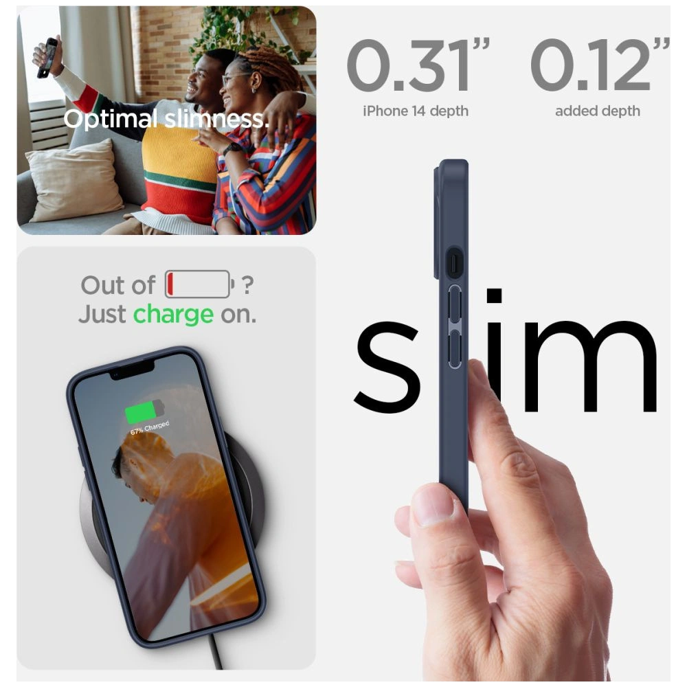 Etui Spigen Ultra Hybrid Apple iPhone 14 Plus / 15 Plus Navy Blue